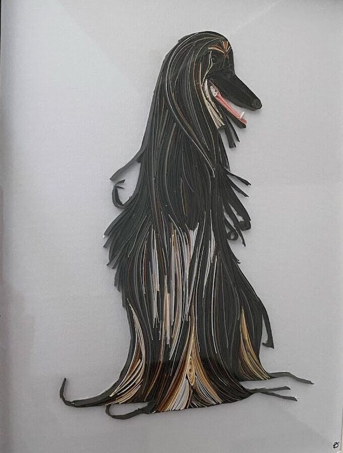 ANAIS QUILLING TABLEAU ANAIS