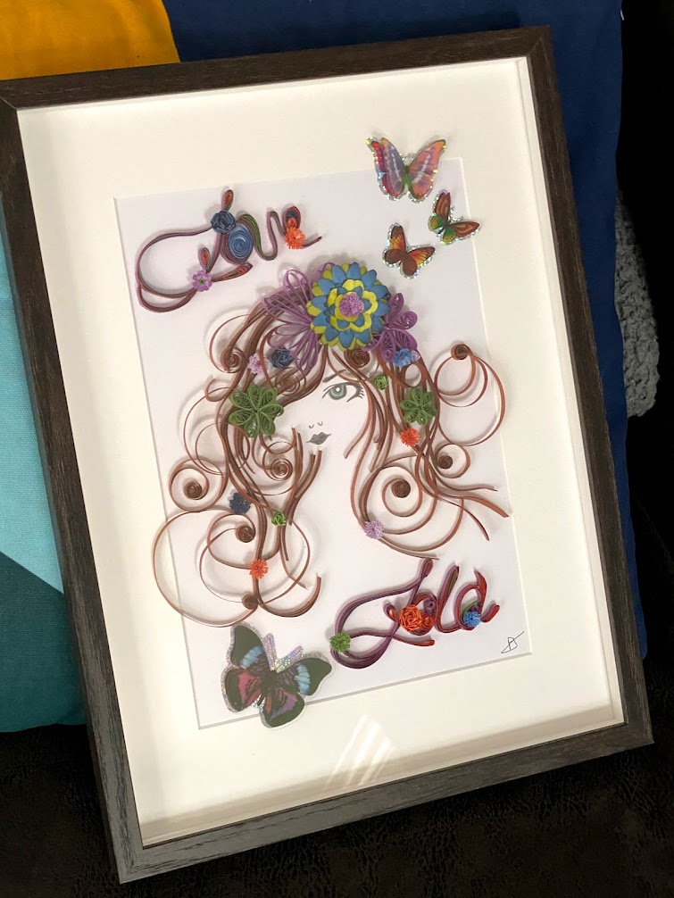 LOLA QUILLING TABLEAU LOLA