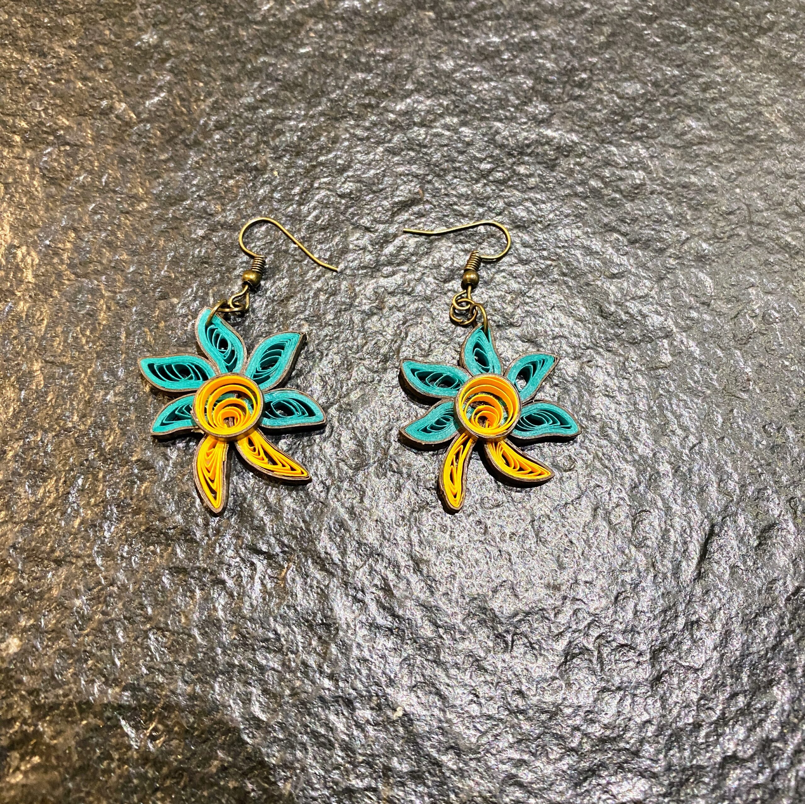 BOUCLES TROPIQUES QUILLING BOUCLES TROPIQUES