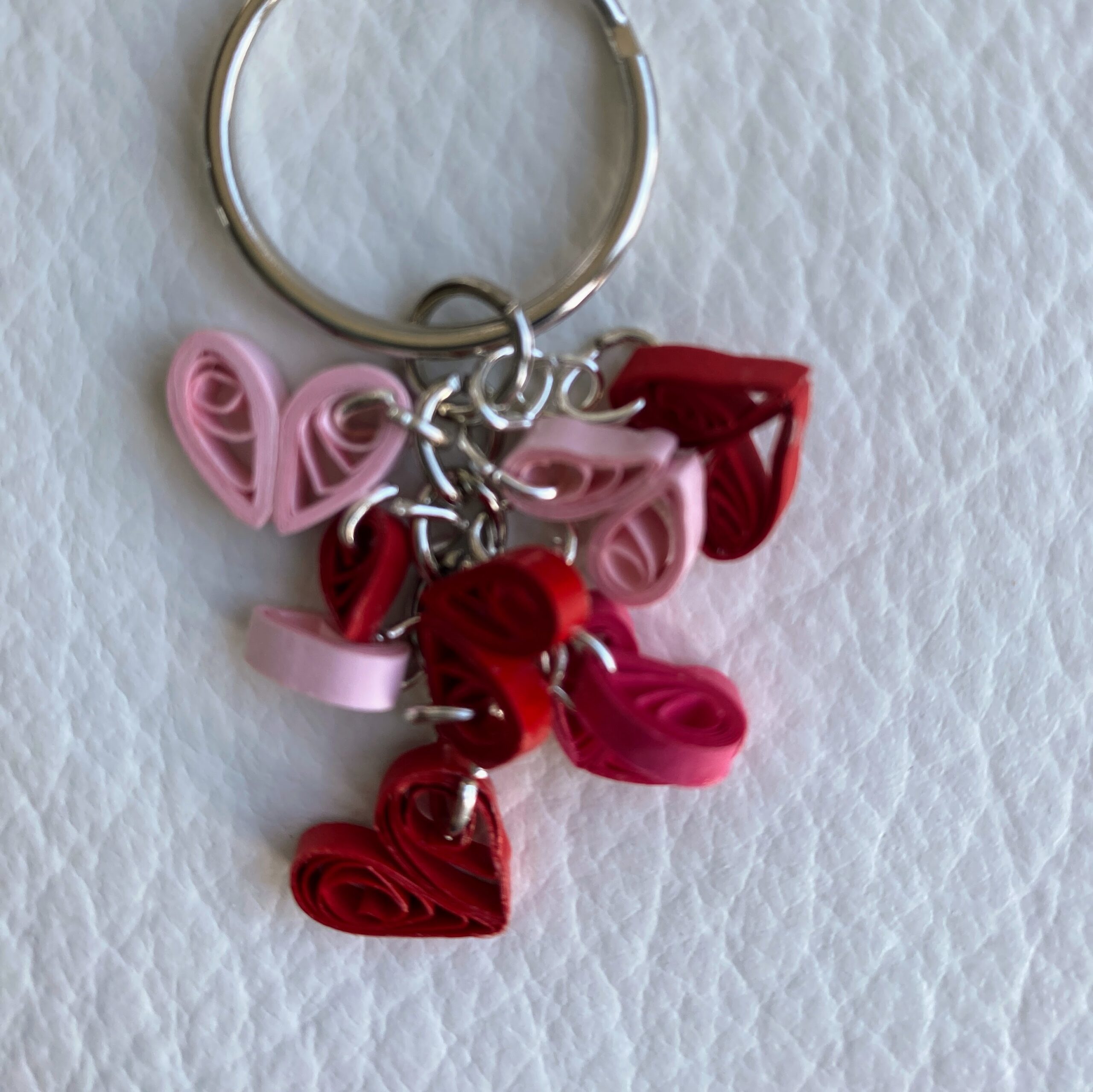 PORTE CLES COEURS QUILLING PORTE CLES COEURS