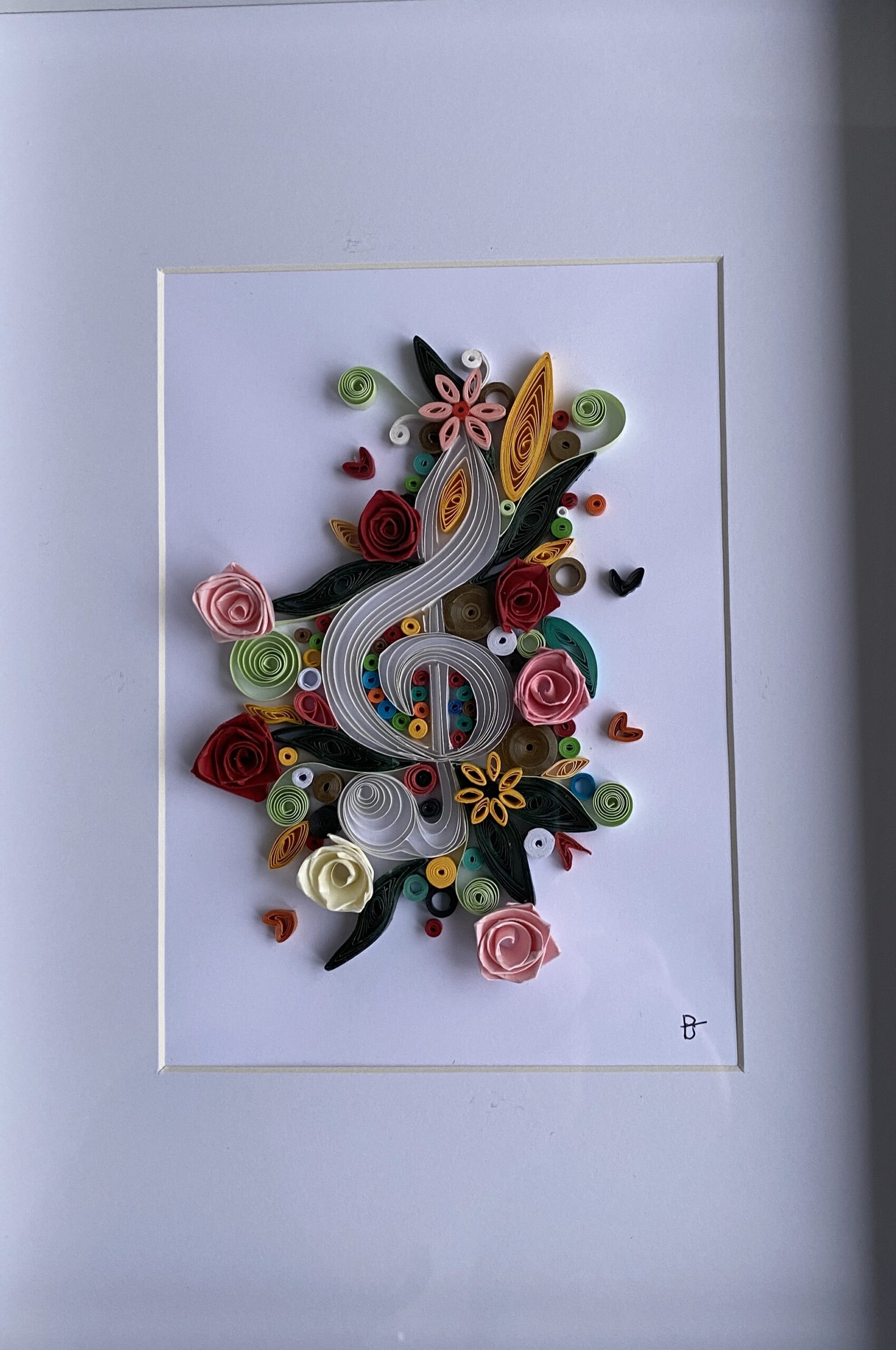 CLE DE SOL PAT QUILLING CLE DE SOL PAT