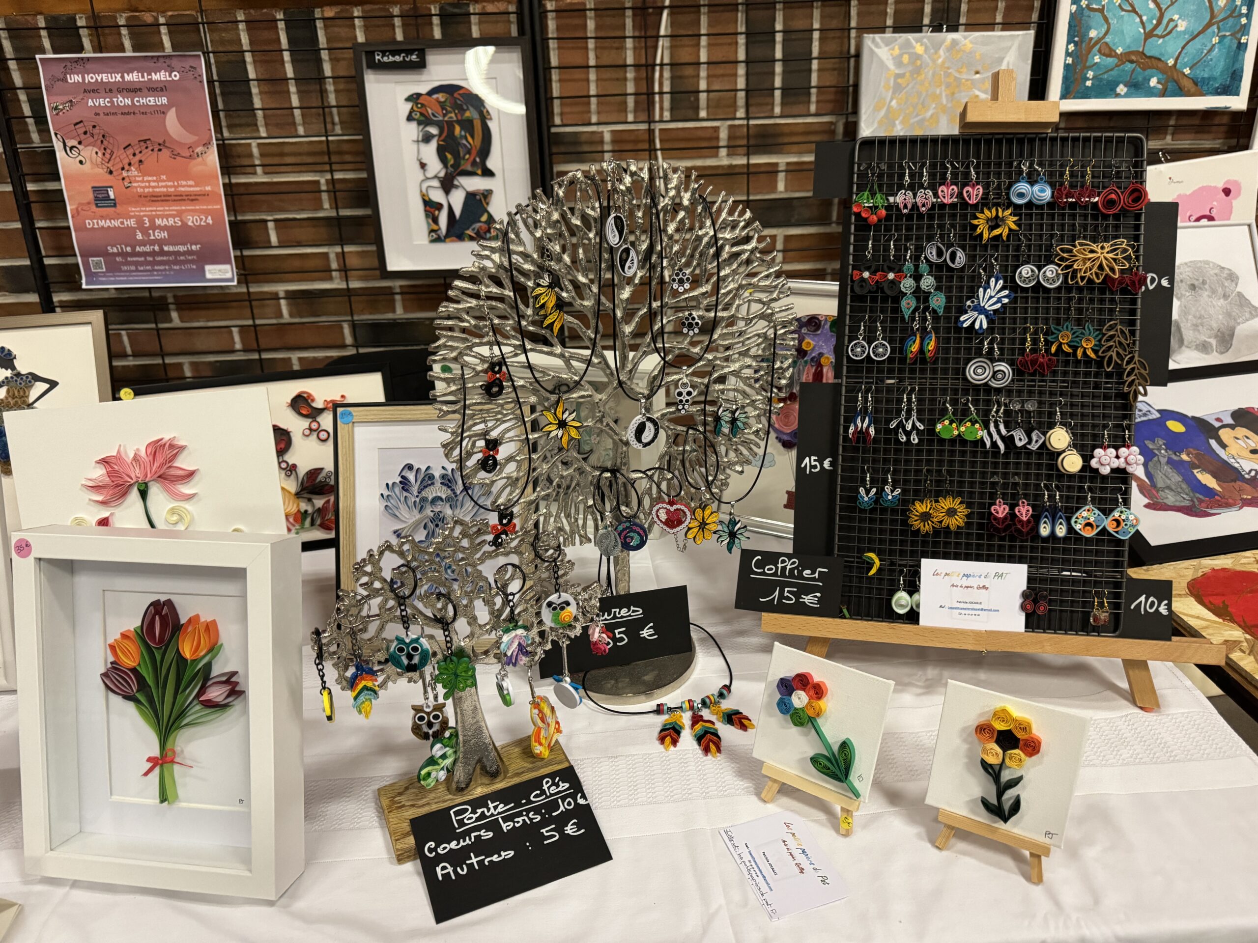 SALON STAND QUILLING 2024