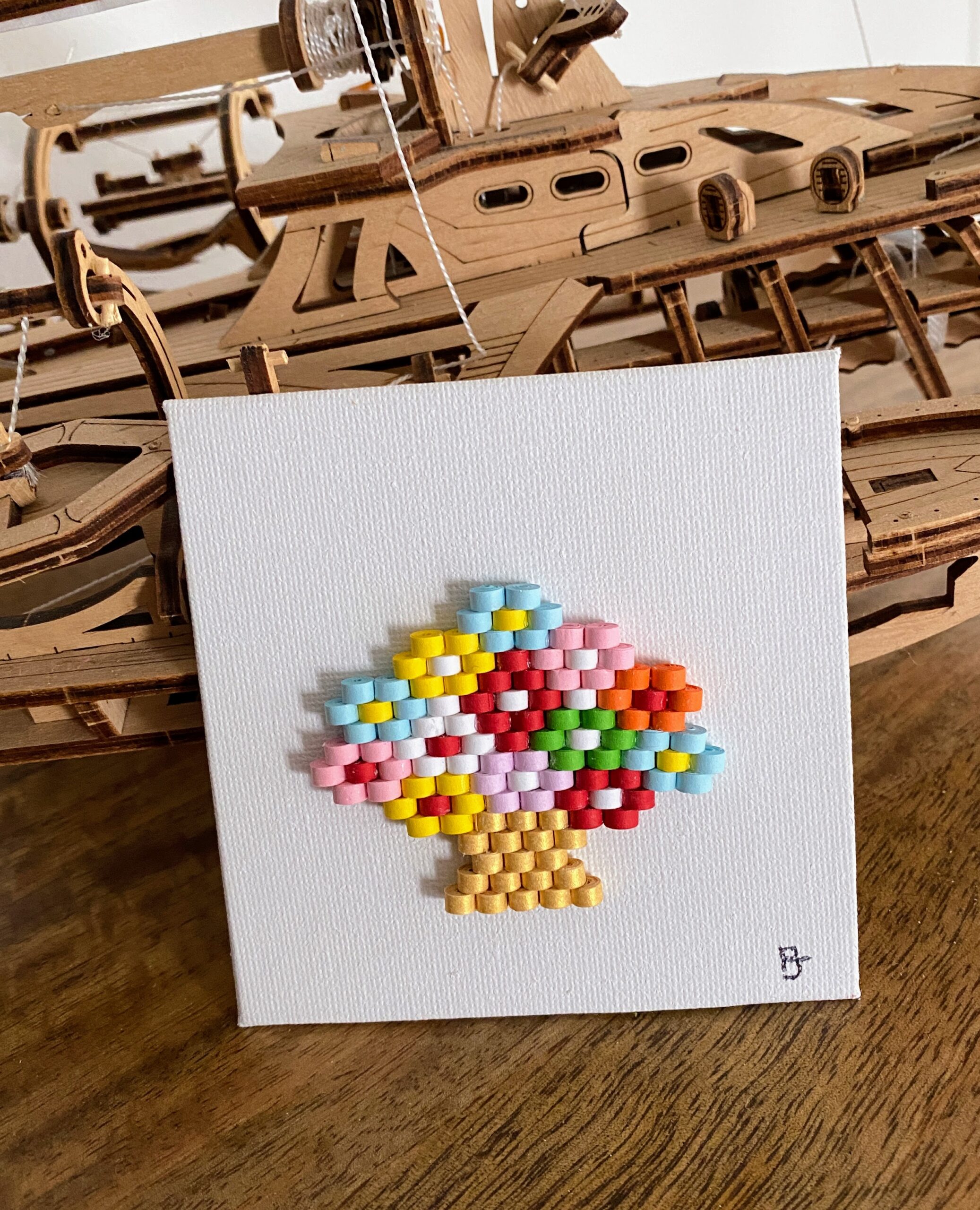 BOUQET ATYPIQUE QUILLING BOUQUET ATYPIQUE