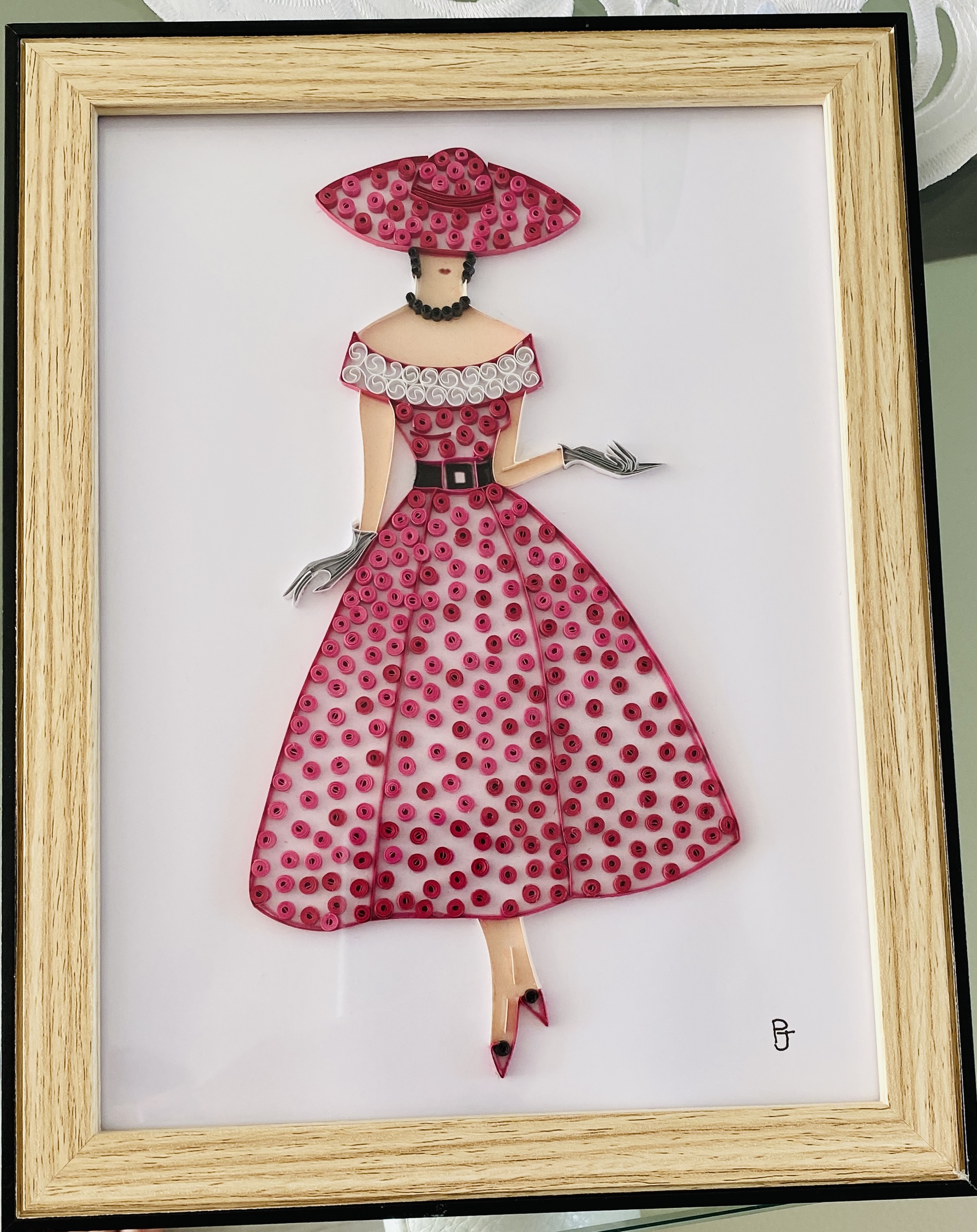 ELEGANTE ROSE QUILLING ELEGANTE OCTOBRE ROSE