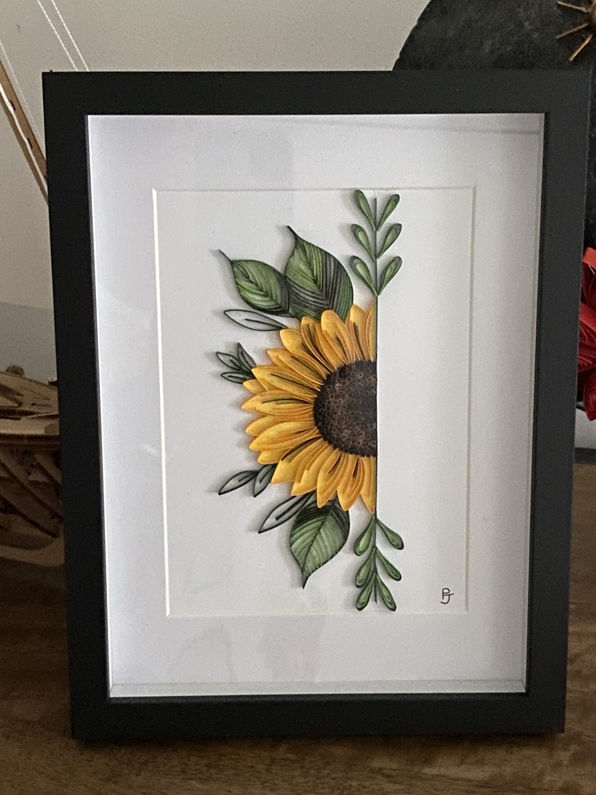 TOURNESOL DESTRUCTURE QUILLING TOURNESOL DESTRUCTURE