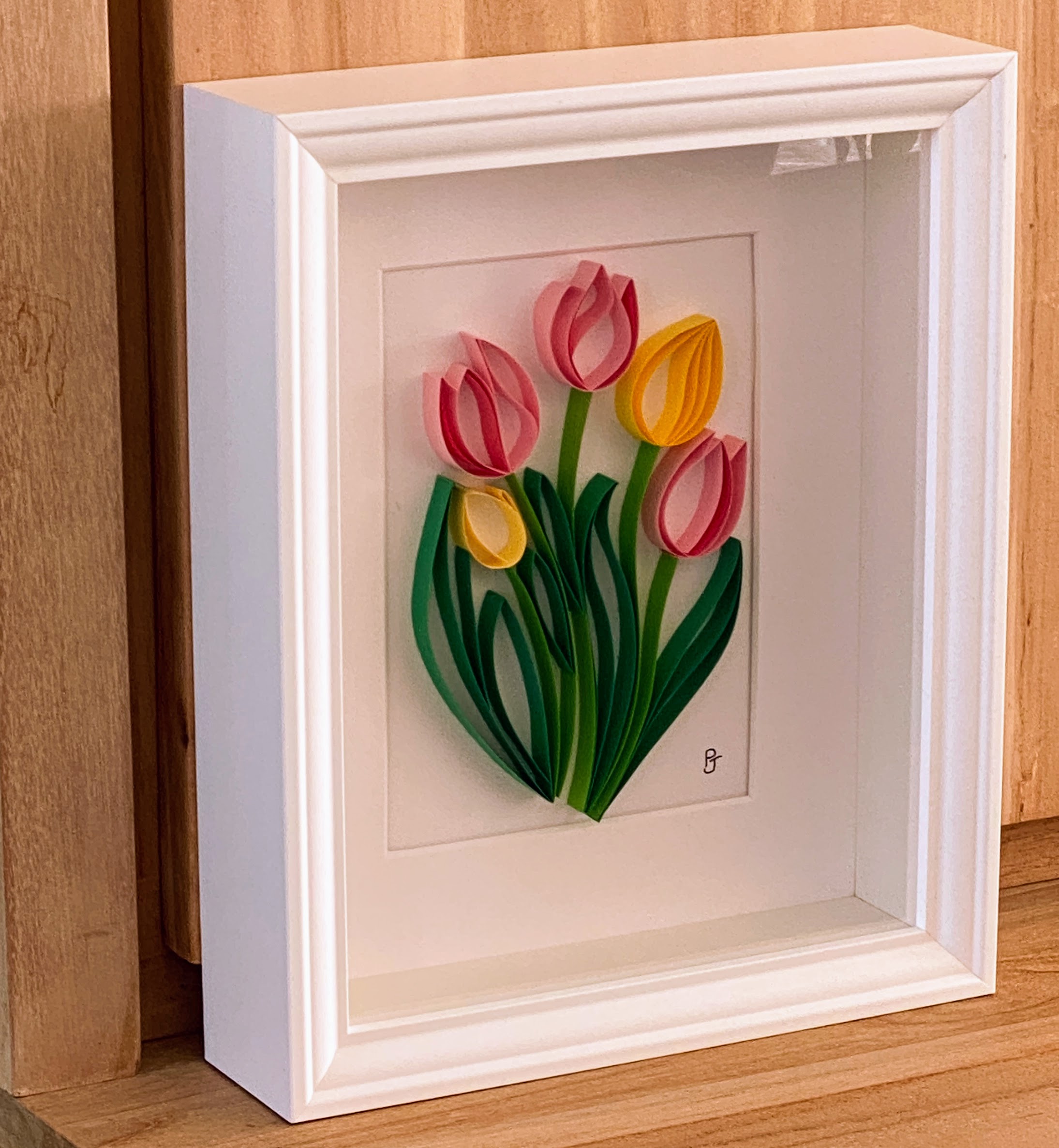 TULIPES 09 24 QUILLING TULIPES 06 24