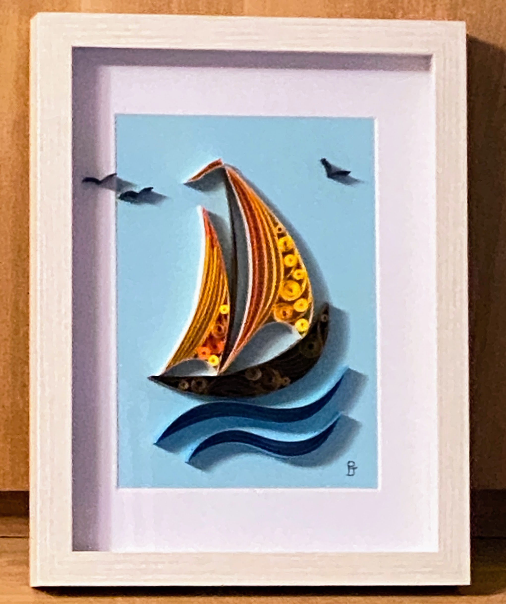 VOILIER 2 QUILLING VOILIER 2
