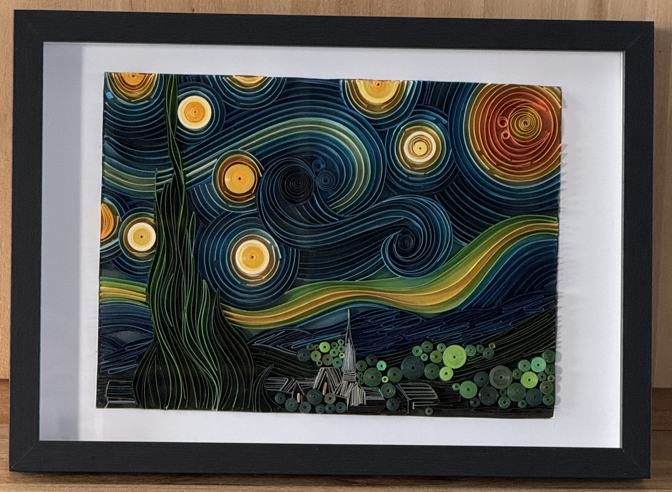 QUILLING NUIT ETOILEE