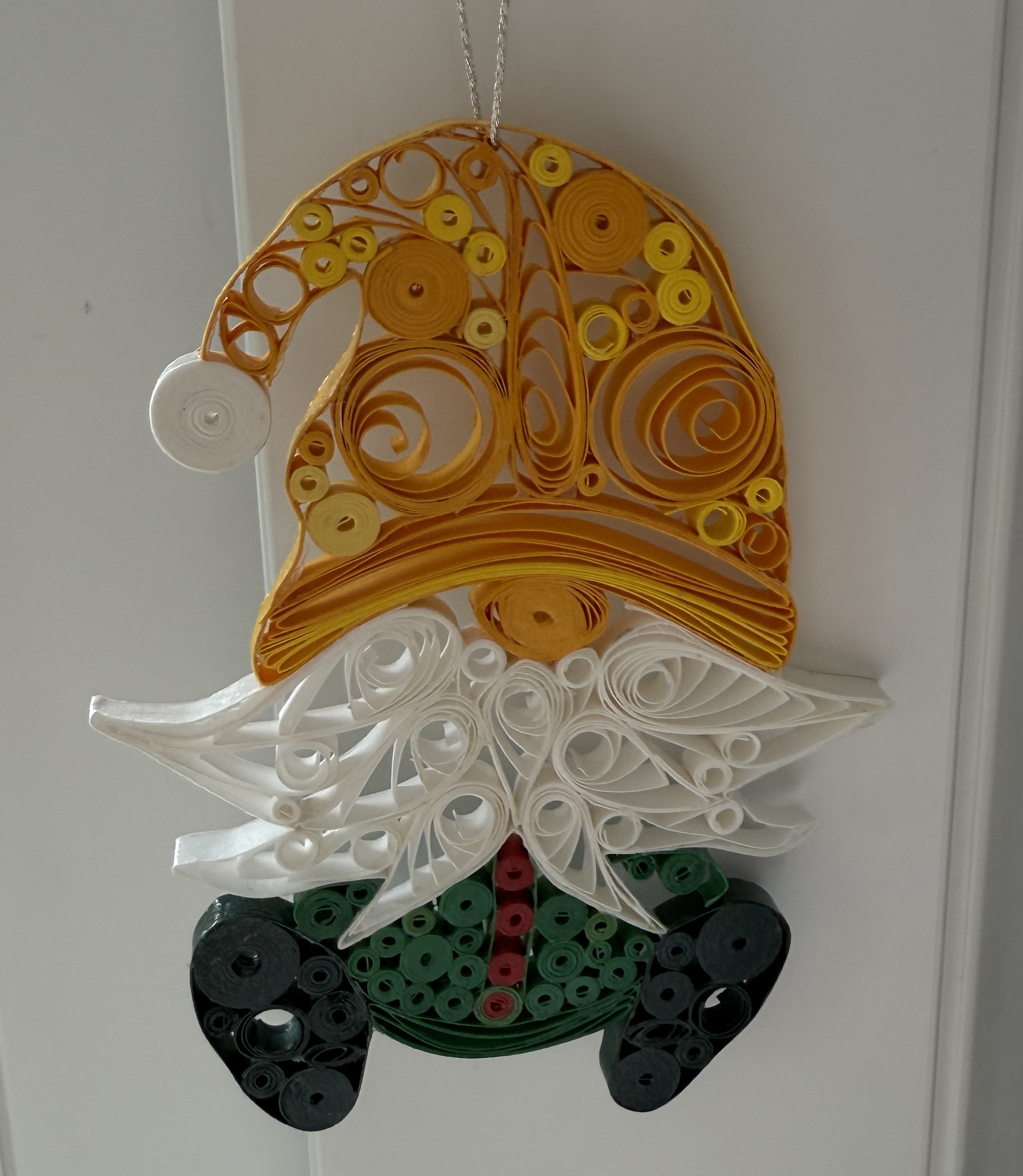 QUILLING NOEL GNOME A SUSPENDRE
