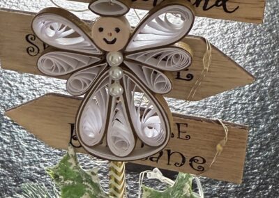 QUILLING NOEL ANGE A SUSPENDRE